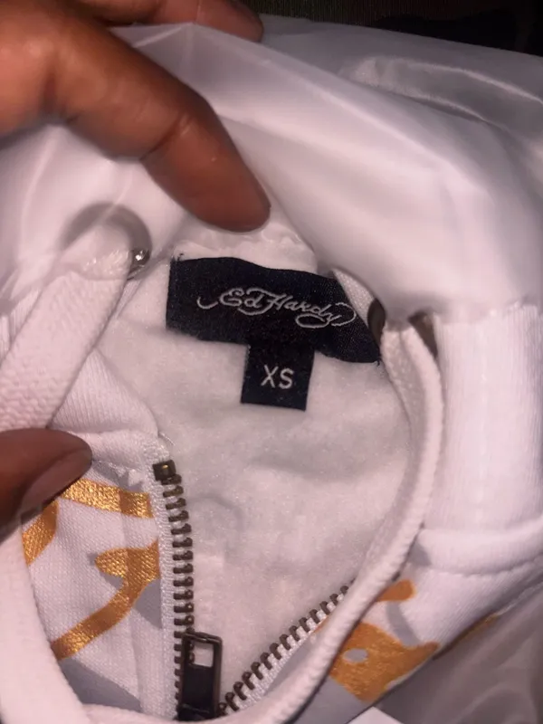 White Ed Hardy Jacket - Image 3