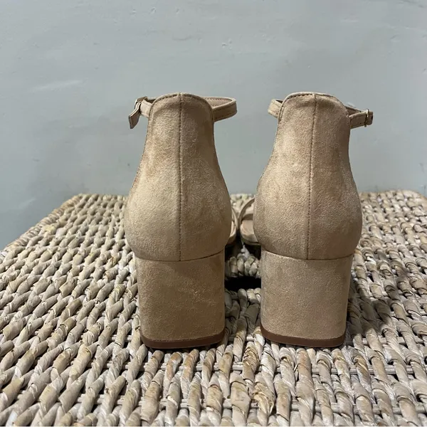 Cushionare Memory Foam heels Abbey Light Peach Beige Size 8 W - Image 5