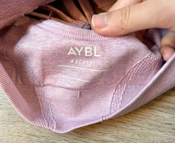 AYBL Motion Seamless Sports Bra Pink Size XS LIKE NEW - Image 6