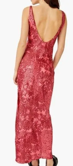 Free People Warth The Waite Maxi Dress Size L - Image 2