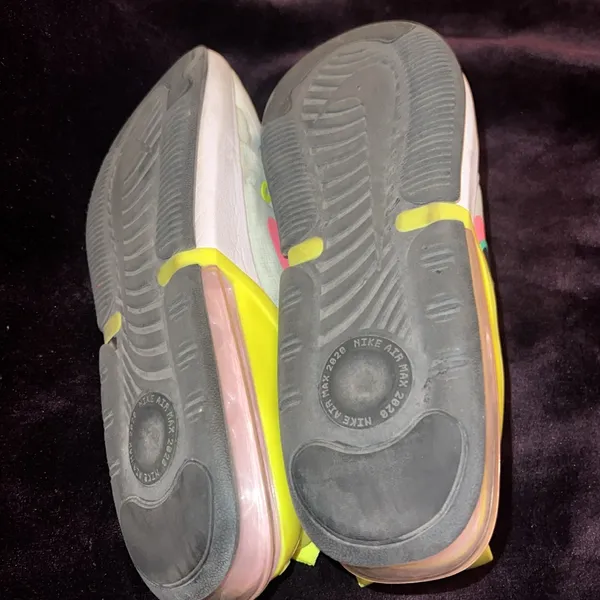 Nike White and Neon Pink‎ Sneakers - Image 4