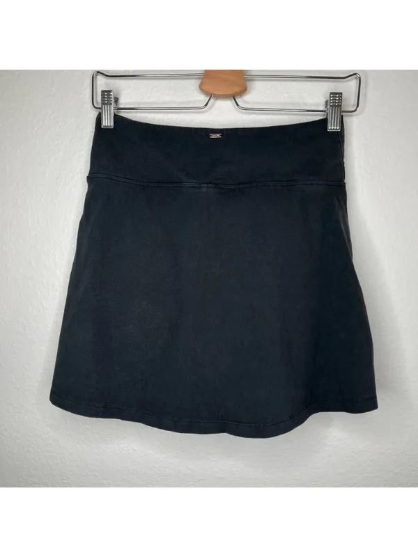 Victorias Secret PINK Womans Black Crossover Waist tennis active Skort small - Image 8