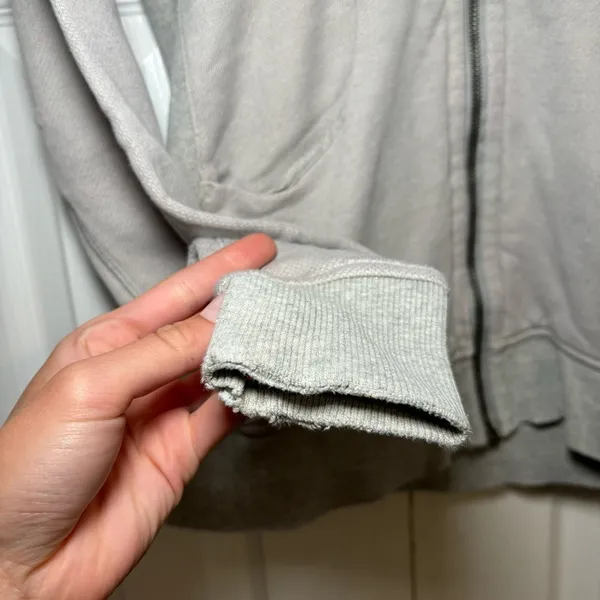 Lululemon Grey Zip Up Sweatshirt - Image 7