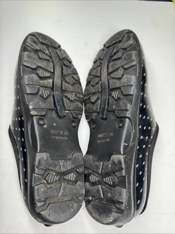 Sloggers Black and White Polka Dot Rain Clogs 10 outdoors gardening - Image 8