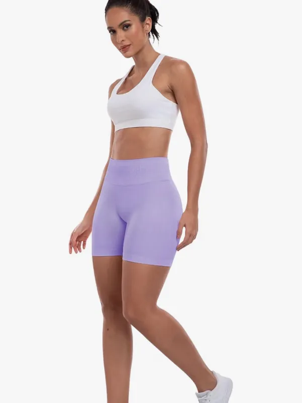 NWOT Light Purple Booty Lifting shorts fit like size XS - Image 4