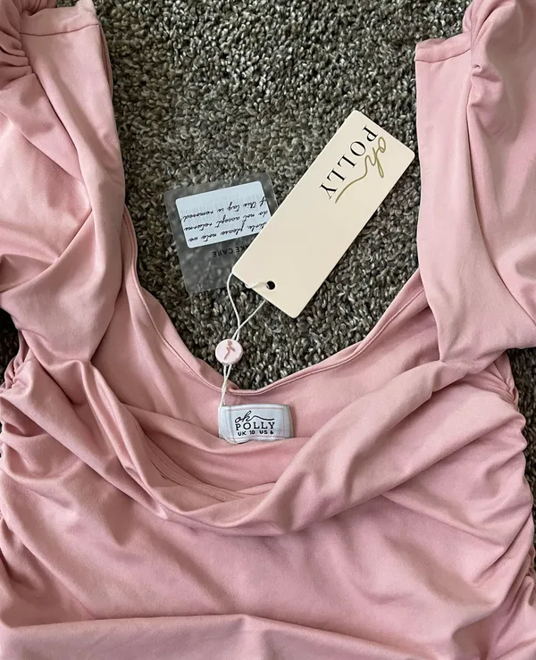 Oh Polly Hoco Pink dress - Image 5