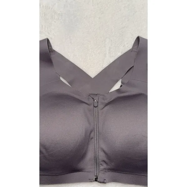 Lululemon Women's Enlite Weave-Back Bra High Support Cups Purple Size DD 36 - Image 2