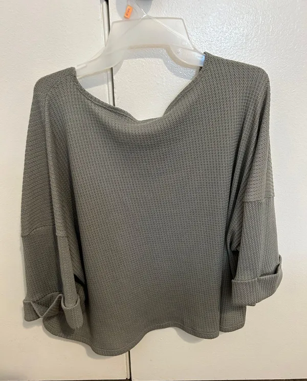 Oversized Sweater Green - Image 2