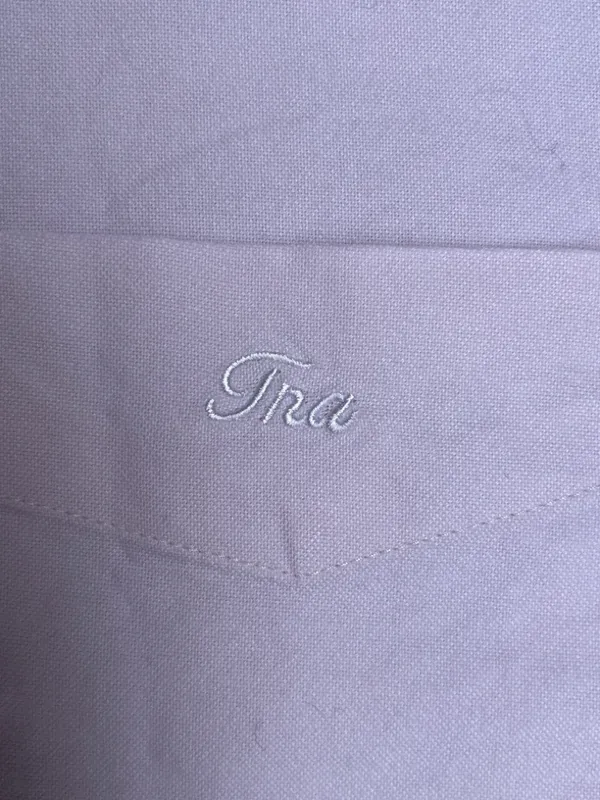 Aritzia TNA Pink Button-Down Shirt in Pink Preppy Classic Capsule Wardrobe Small - Image 3