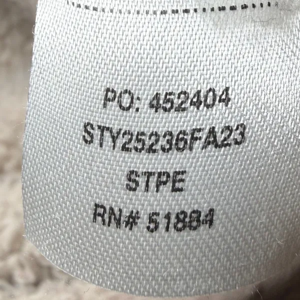 Patagonia Womens Size Large Los Gatos 1/4 Zip Fleece Pullover Ivory Sherpa - Image 11
