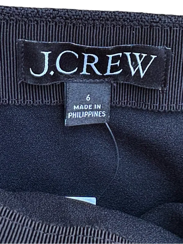 NWT J. Crew A-Line Bouclé Skirt Black Size 6 - Image 6