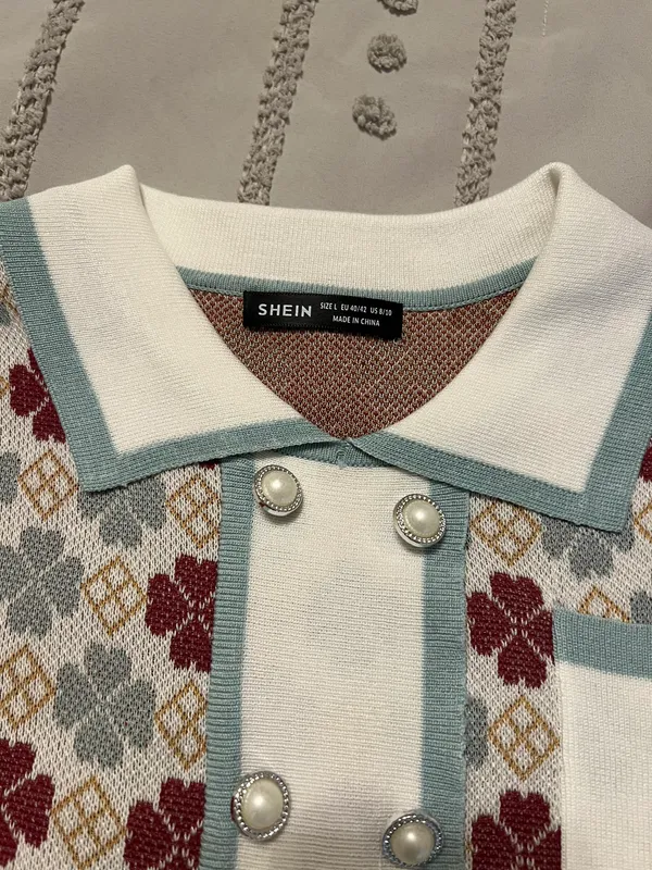SheIn Short Sleeve Sweater - Image 3
