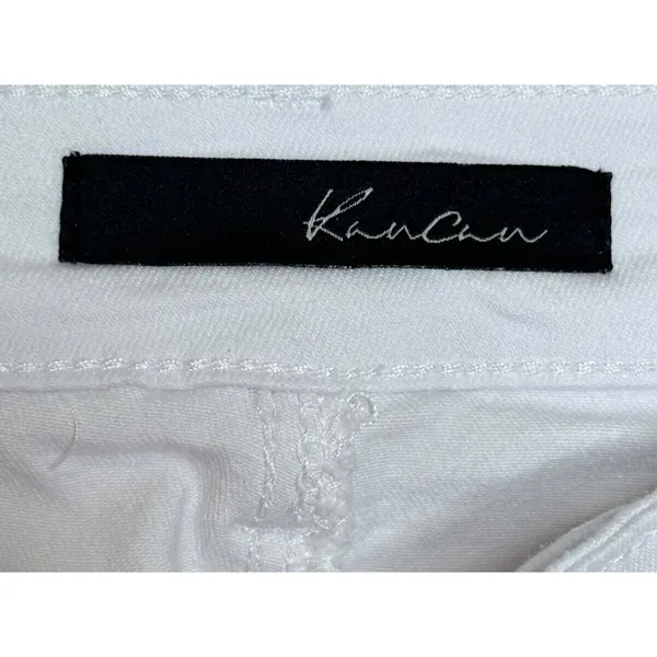 Kancan Women's Jeans June Low Rise Ankle‎ Skinny Denim KC6050WT White 1/24 NWT - Image 6