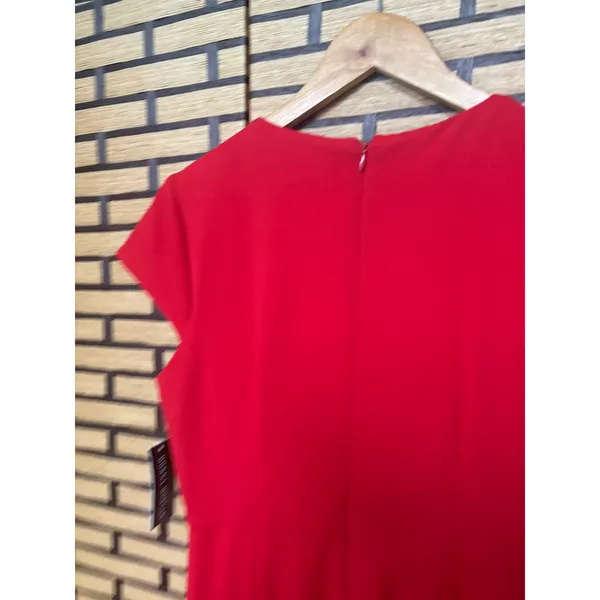 Donna Morgan Red Dress‎ Size 8 - Image 6
