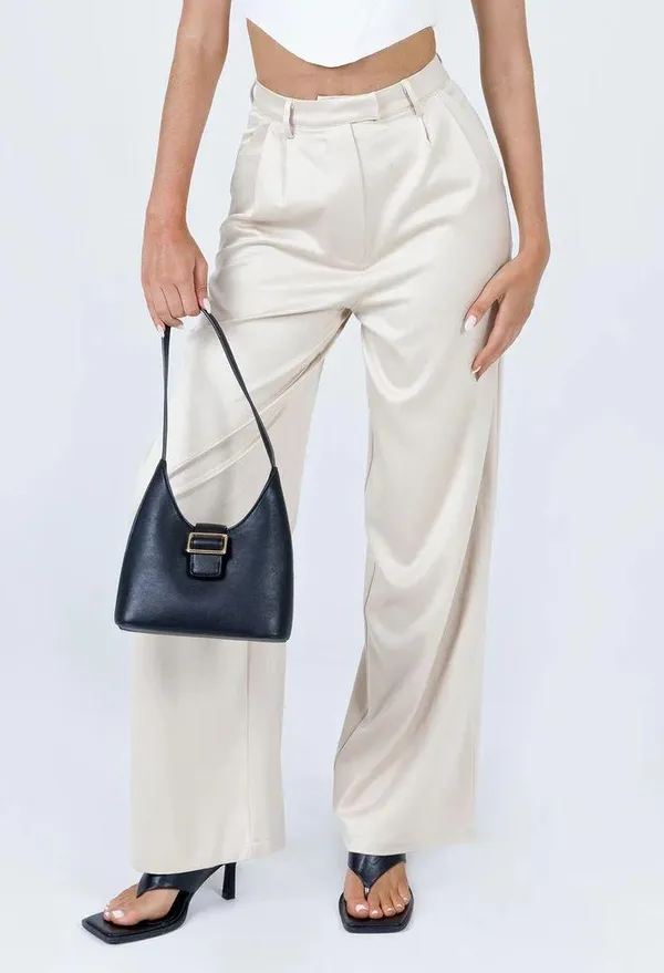 Princess Polly Amalia Pants Beige - Image 3