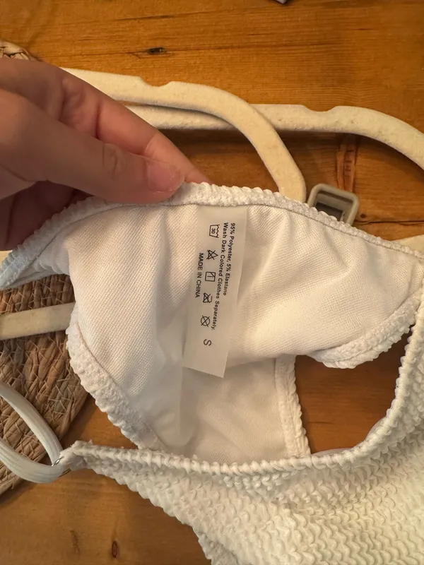 White Bikini Shein Set - Image 7