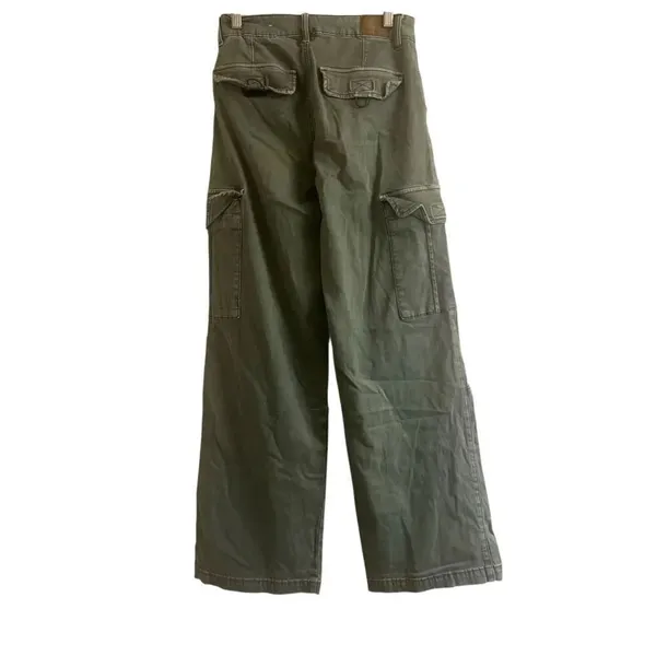 ✨AE Dreamy Drape Stretch Cargo Super High-Waisted Baggy Wide-Leg Sz 0 Pants✨ - Image 7
