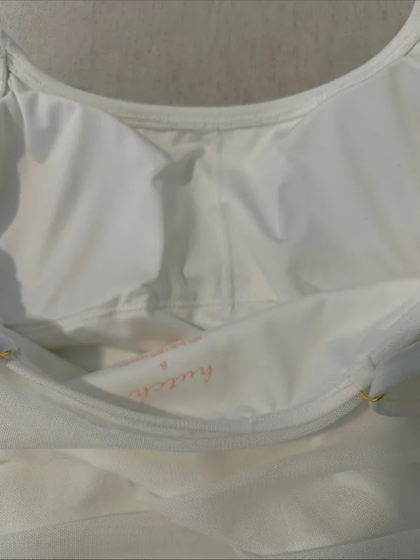 HUTCH Amaris One-Piece Overlay Swimsuit, Ivory, Size Small, NEW NWT - Image 8