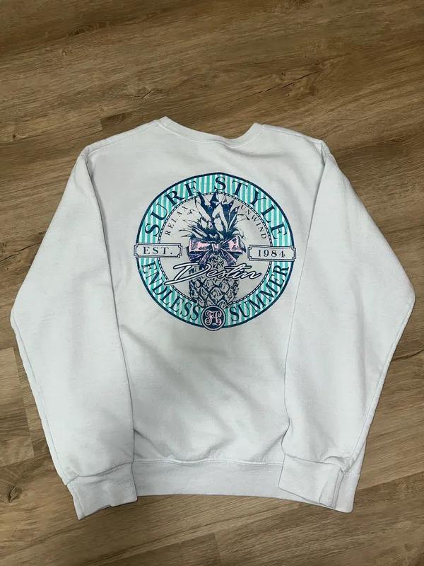 Destin Florida Crewneck Jerzees - Image 2