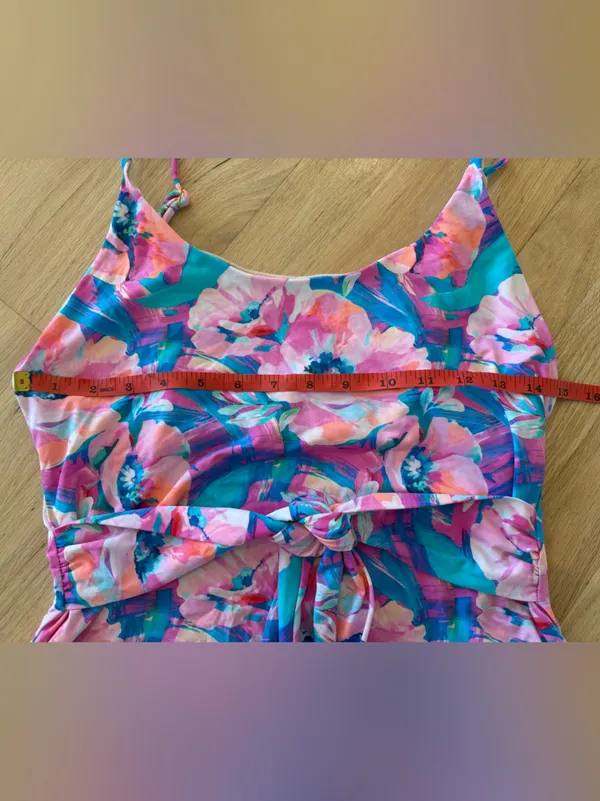 Red Dress Boutique Palms Away Floral One-Piece Swimsuit - Image 4