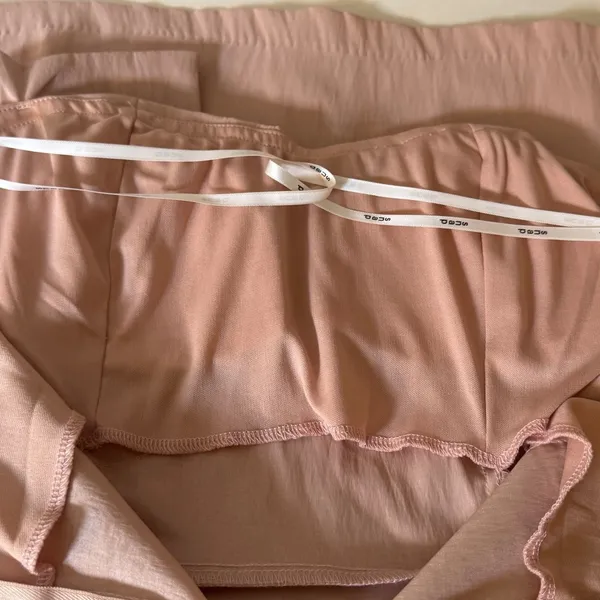 Strapless Pleated‎ Cocktail Dress Pink/Peach Rose Gold Mini - Image 8
