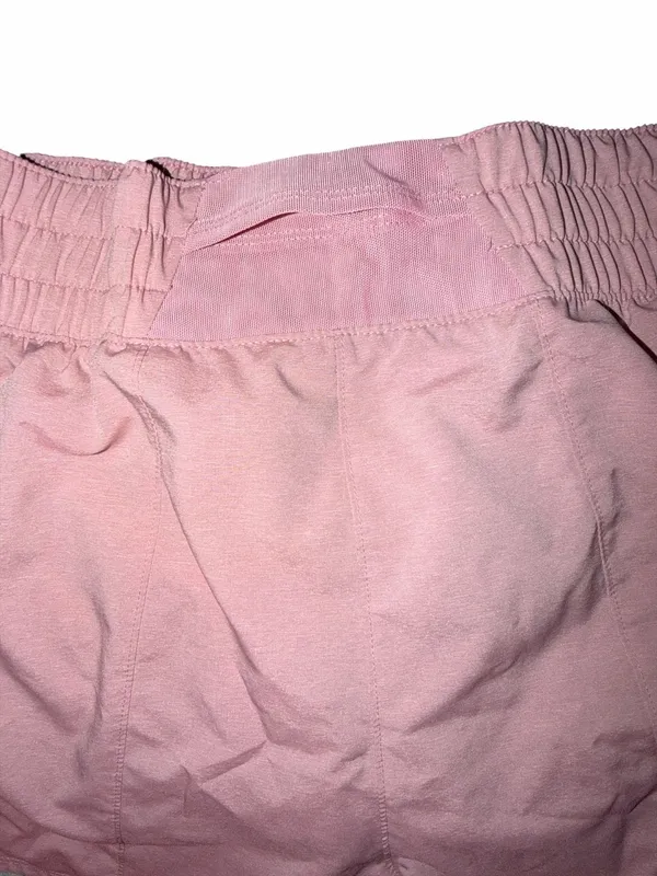 Nike dri fit Women’s Mid-Rise 3” Brief-Lined Shorts – Pink – Women’s Large –NWOT - Image 5