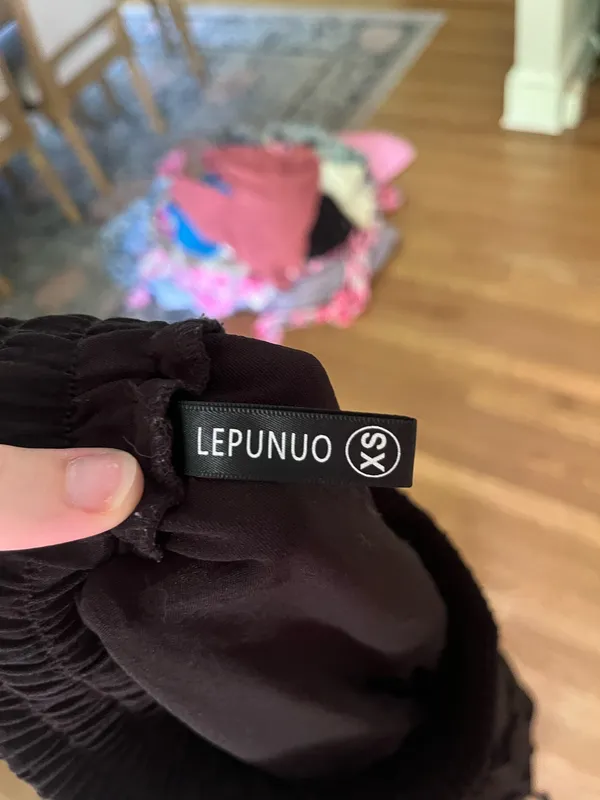 Lepuno Maxi Skirt Black Size XS - Image 3