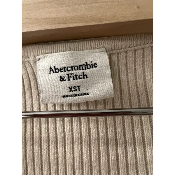Abercrombie ‎ & Fitch Elevated Knit Corset Midi Sweater Dress XST - Image 3
