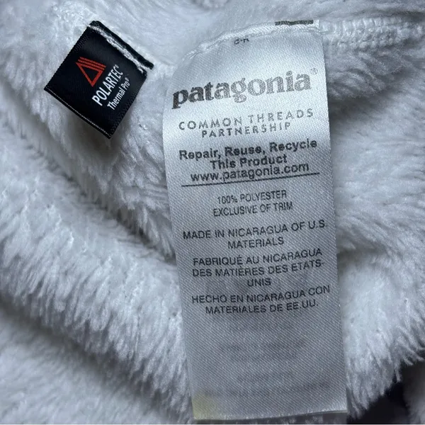 Patagonia Re-Tool Snap-T Womens Medium Polartec Thermal Pro Fleece Pullover - Image 12