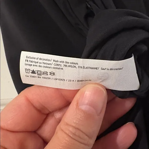 Lululemon Wundermost Ultra-Soft Nulu Mockneck Sleeveless Bodysuit-Black - Image 8