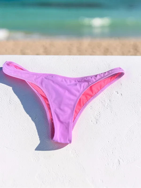 Victoria’s Secret Lavender Cheeky Bikini Bottom Size XS - Image 2