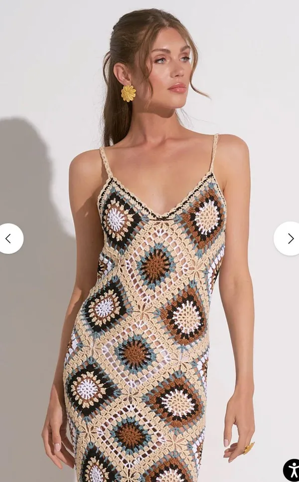 Elan NWT Crochet Maxi Dress - Image 2