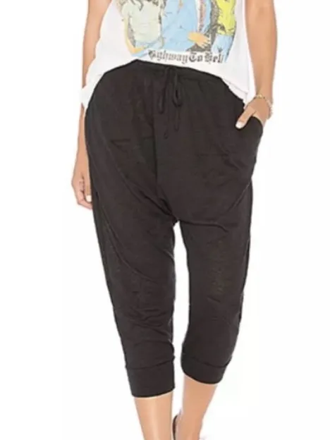 Sundry Star Drop Crotch Harem Sweatpant - Image 2