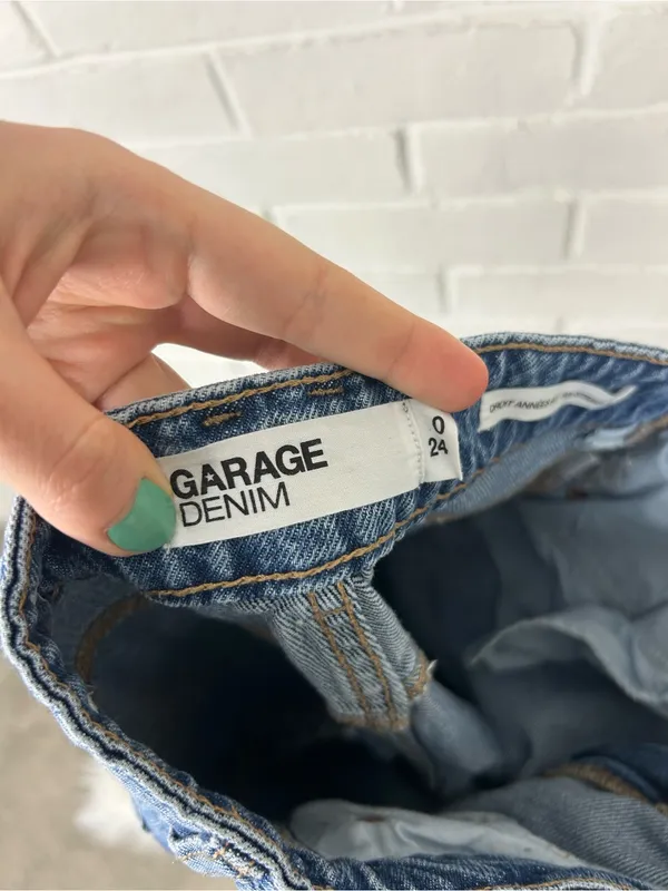 Garage Denim ‘90 Straight Jeans Size 0/24 - Image 4