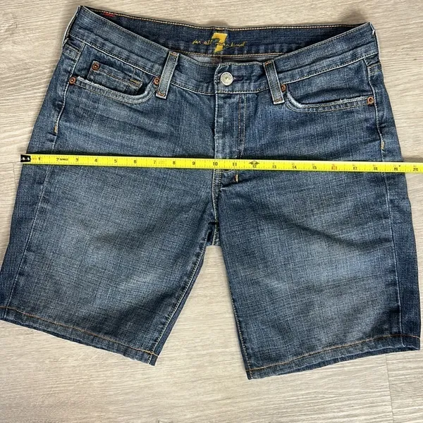 7 for all mankind • dojo jean shorts - Image 8