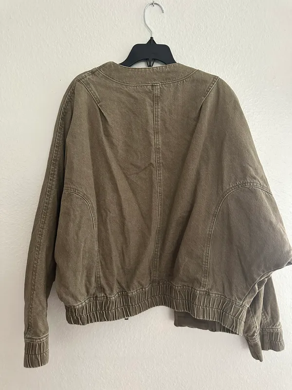 UO  Lara Utility Dolman Bomber Jacket - Image 4