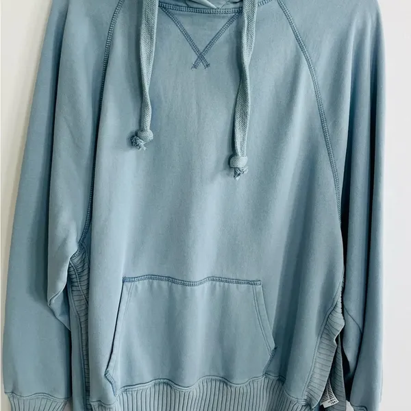 American Eagle Outfitters Blue Relaxed Fit Sweater Size L - Image 3
