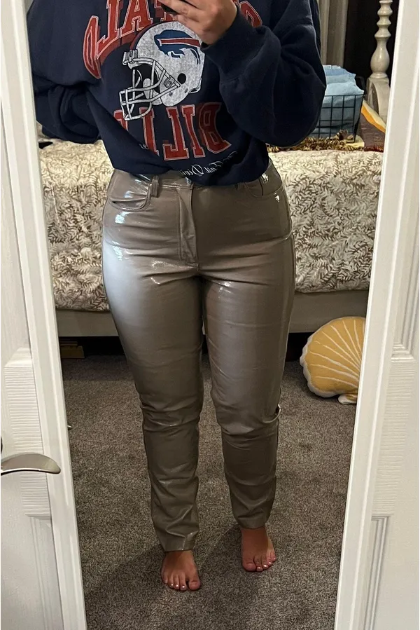 Abercrombie Leather Pants - Image 2