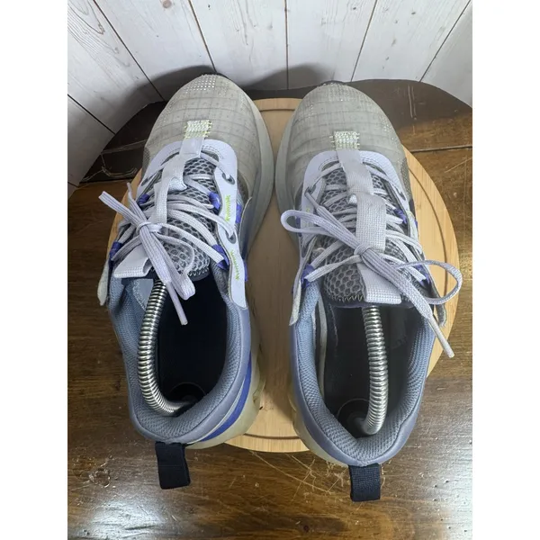 Nike Air Max 2021 Youth 7Y Womens Size‎ 8.5 Gray Blue Athletic Shoes Sneakers - Image 8