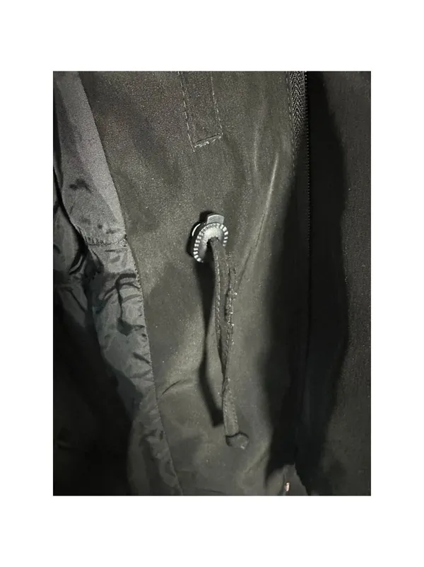 Canvas Black & Beige Utility Jacket 1X - Image 12