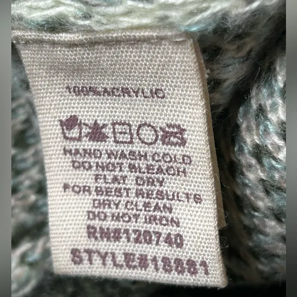 Mystree Womens Soft Cardigan Sweater Size Medium Button Up Pockets Multi Pattern - Image 13