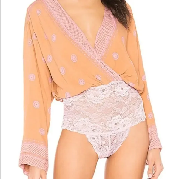 ✨HP✨On Board Bodysuit in Brown Free People✨ - Image 2