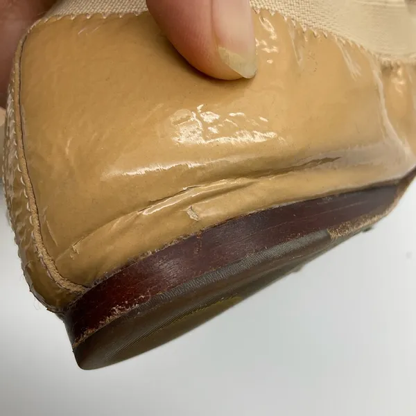 Tory Burch Creamy Beige Leather Ballet Flats‎ - Image 9