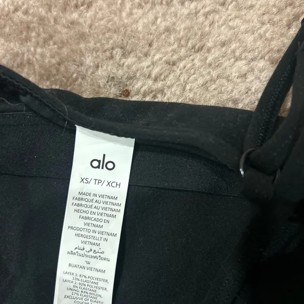 Alo Yoga Black Alosoft Courtside Tennis Dress New XS - Image 12