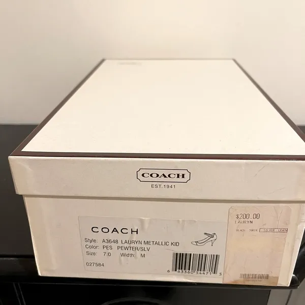 Coach Metallic Lauryn MaryJane Heels - Image 10