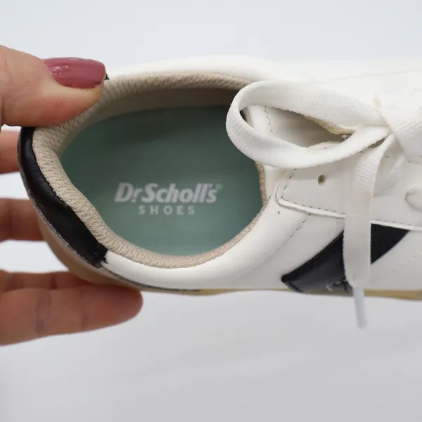 Dr. Scholls Sneakers Womens 6 Madison Lace White Platform Gum Sole Excellent - Image 5