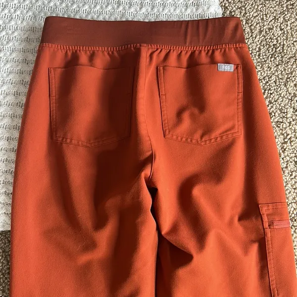 FIGS • Zamora jogger scrub pants in sold out auburn color - Image 4