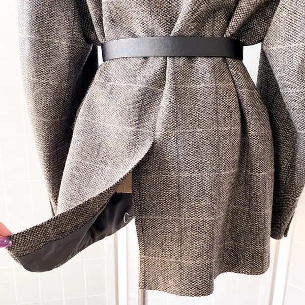 Evan Picone VINTAGE Wool Oversized Blazer - Image 8
