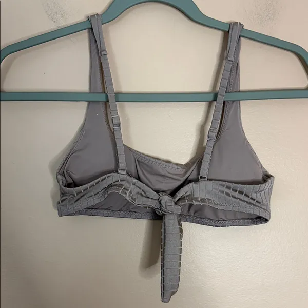 aerie Tan Ribbed Bikini-2 piece - Image 4