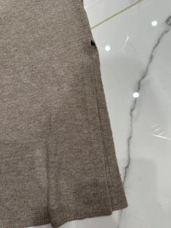 H&M Off Shoulder Knit Sweater Maxi Dress - Image 2